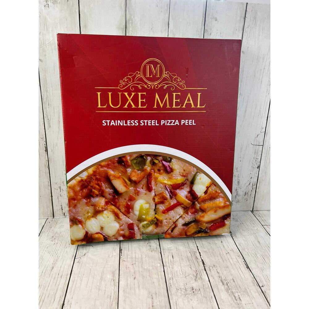Stainless steel pizza peel